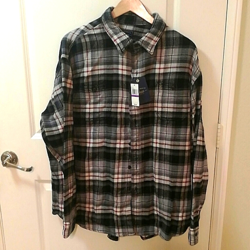 *NEW* G.H. Bass & Co. Men's Flannel Shirt